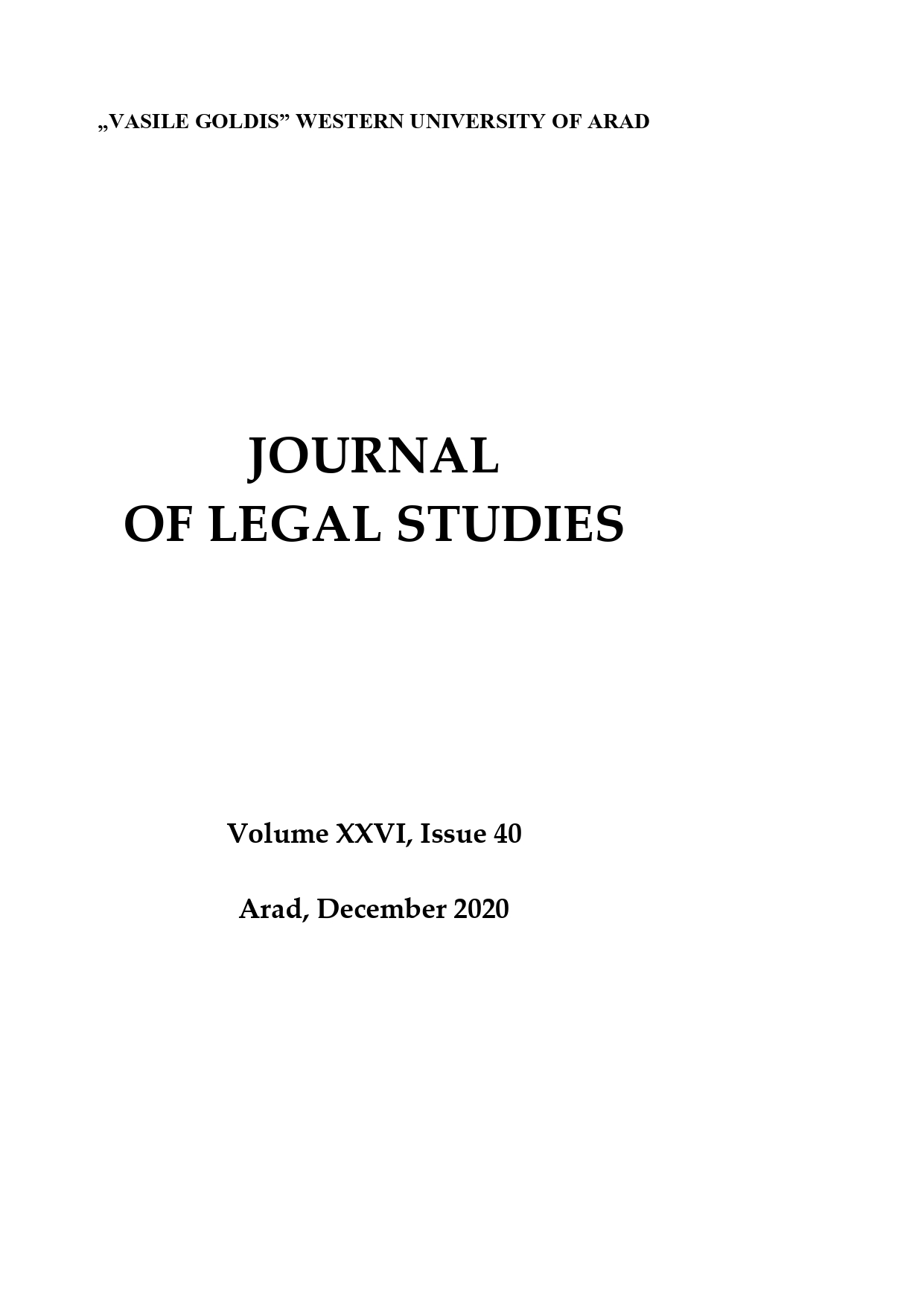 COMPARATIVE LEGAL RESEARCH-BUILDING A LEGAL ATTITUDE FOR A TRANSNATIONAL WORLD Cover Image