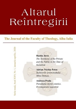 Bartolomeu Valeriu Anania and re-education in Aiud. New documentary contributions: Security files Cover Image