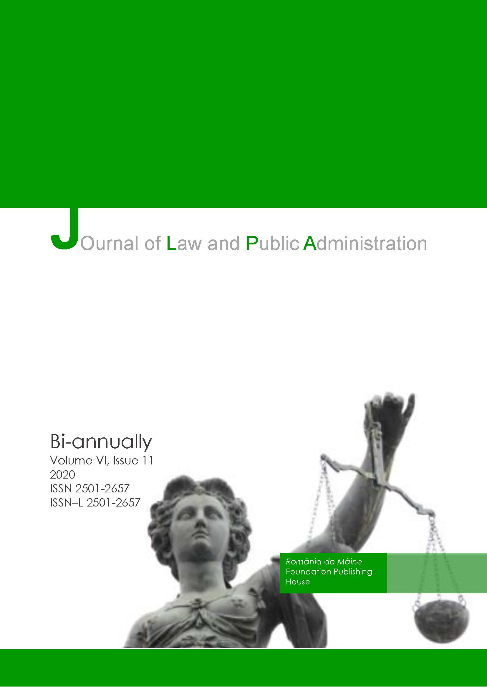 Criminalisation and Investigation of the Crime of Simple Smuggling in Romanian Law Cover Image