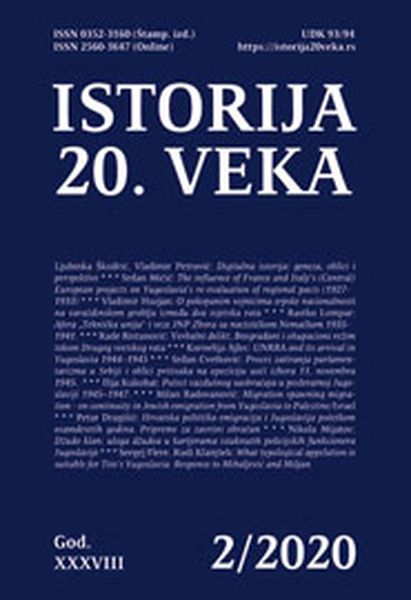Goran Latinović, Yugoslav-Italian economic relations (1918–1941), Banja Luka, University of Banja Luka, 2019 (254–256) Cover Image