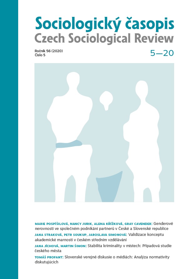 Testing the Concept of Academic Futility in Czech Secondary Education Cover Image