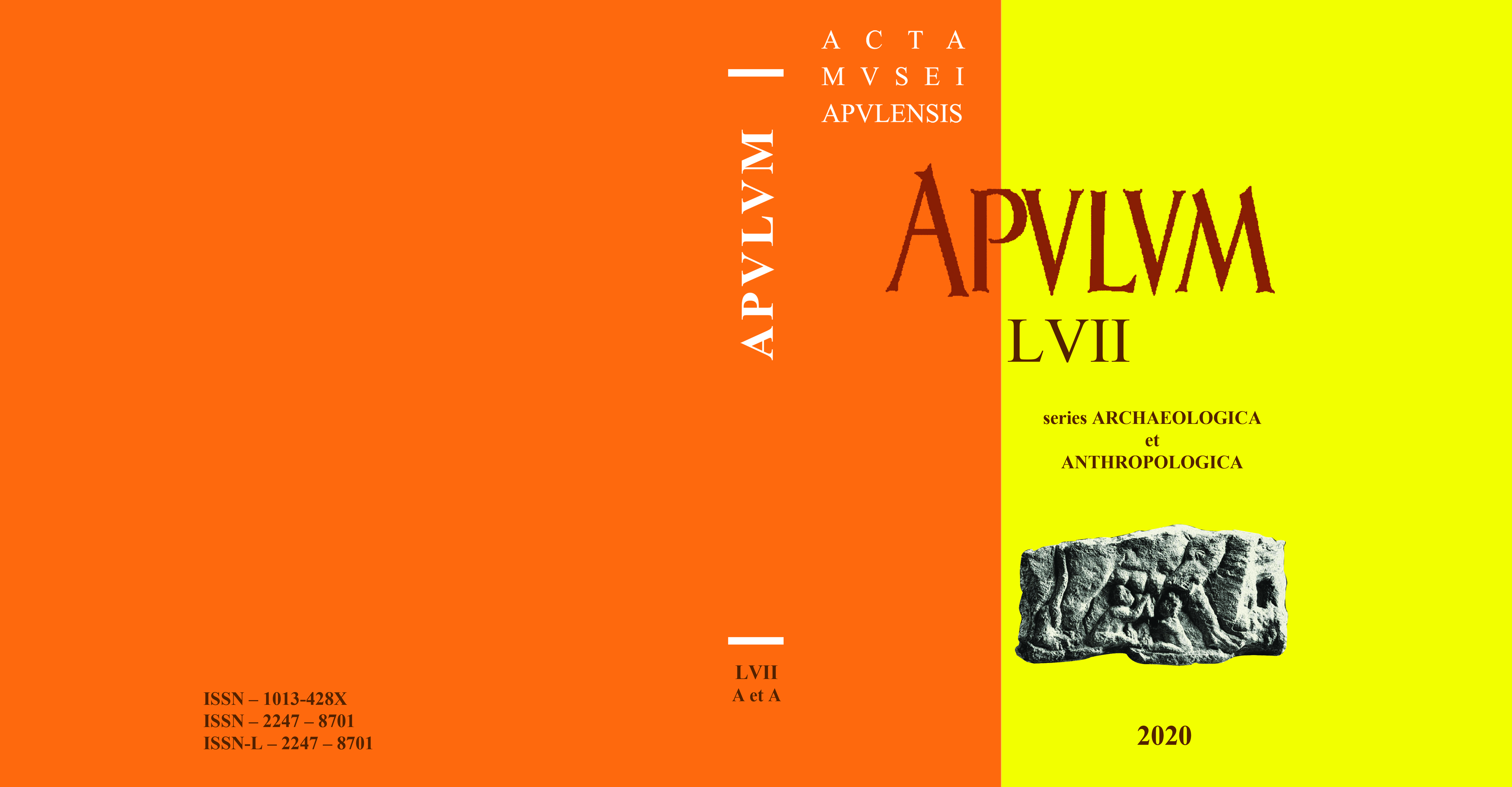 THE SYSTEMATIC EXCAVATION OF 2019 IN THE ARCHAEOLOGICAL SITE FROM TĂRTĂRIA - GURA LUNCII (ALBA COUNTY, ROMANIA).
RADIOCARBON DATING OF THE NORTH-WEST STRATIGRAPHY Cover Image