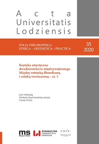 W poszukiwaniu nowoczesnego języka krytycznego. Sztuka awangardowa w ujęciu Stefanii Zahorskiej