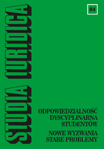 In search of an ideal model of disciplinary proceedings against students in Poland Cover Image