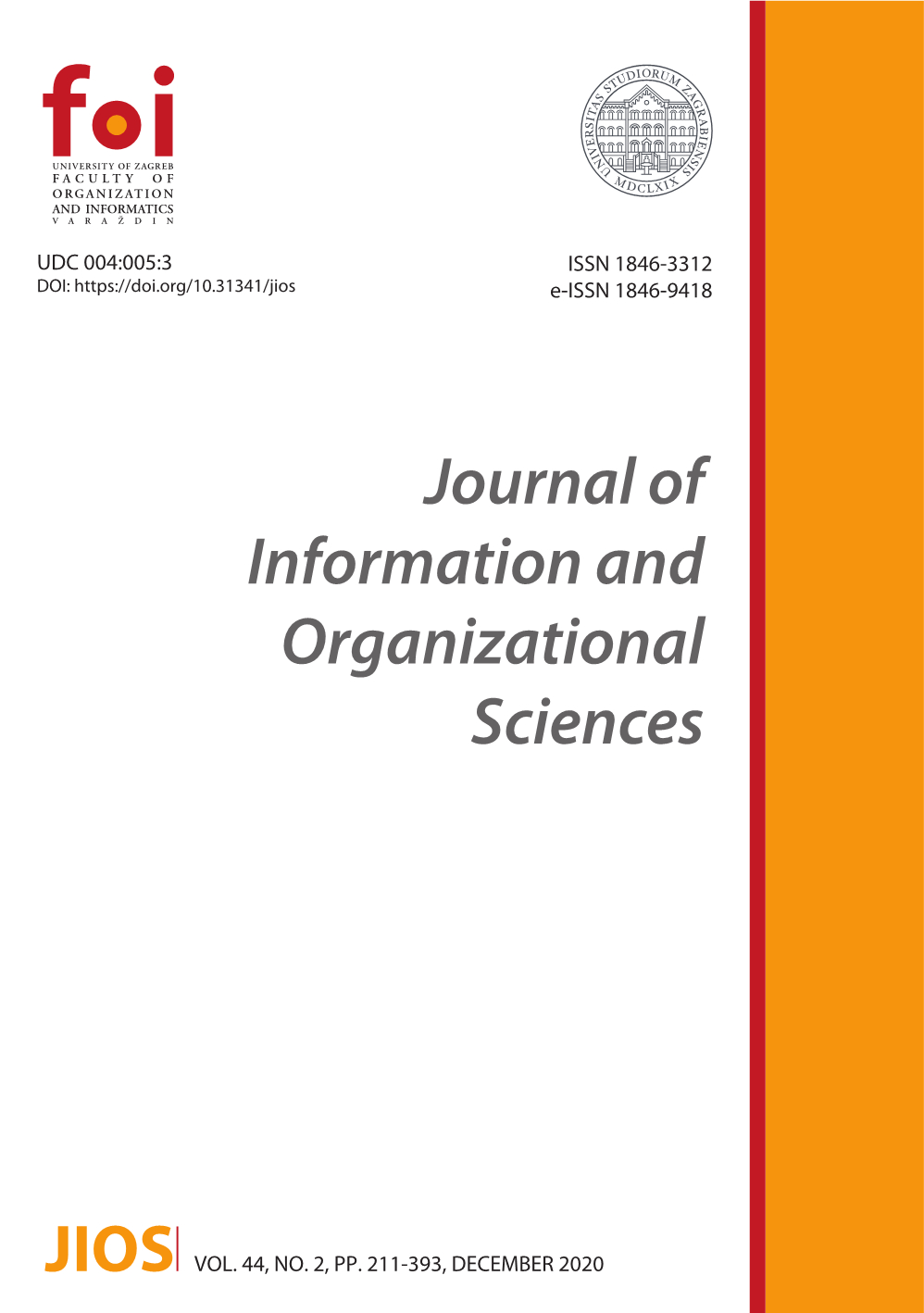 Use of Internet Social Networks in Academic Environment Cover Image