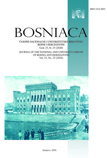 (Re)printing and copyright in the beginning of the 20th century in Bosnia and Herzegovina Cover Image
