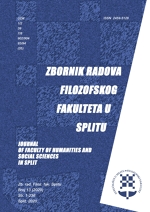 FIFTEENTH ANNIVERSARY OF THE FOUNDATION OF THE FACULTY OF PHILOSOPHY IN SPLIT Cover Image