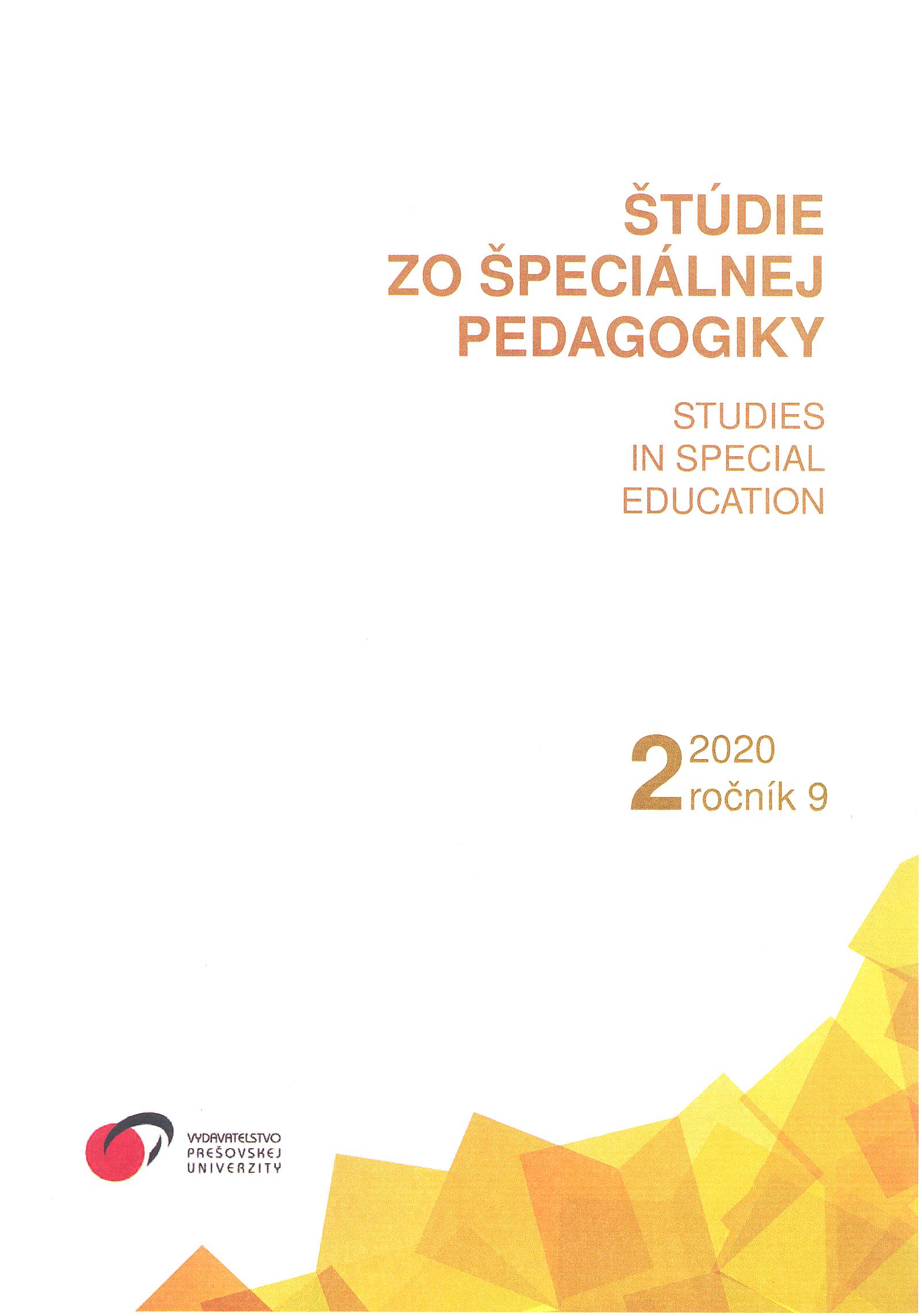 Hudobno-terapeutické stratégie v procese rozvoja sociálno-komunikačných zručností u detí s Aspergerovým syndrómom v období pubescencie