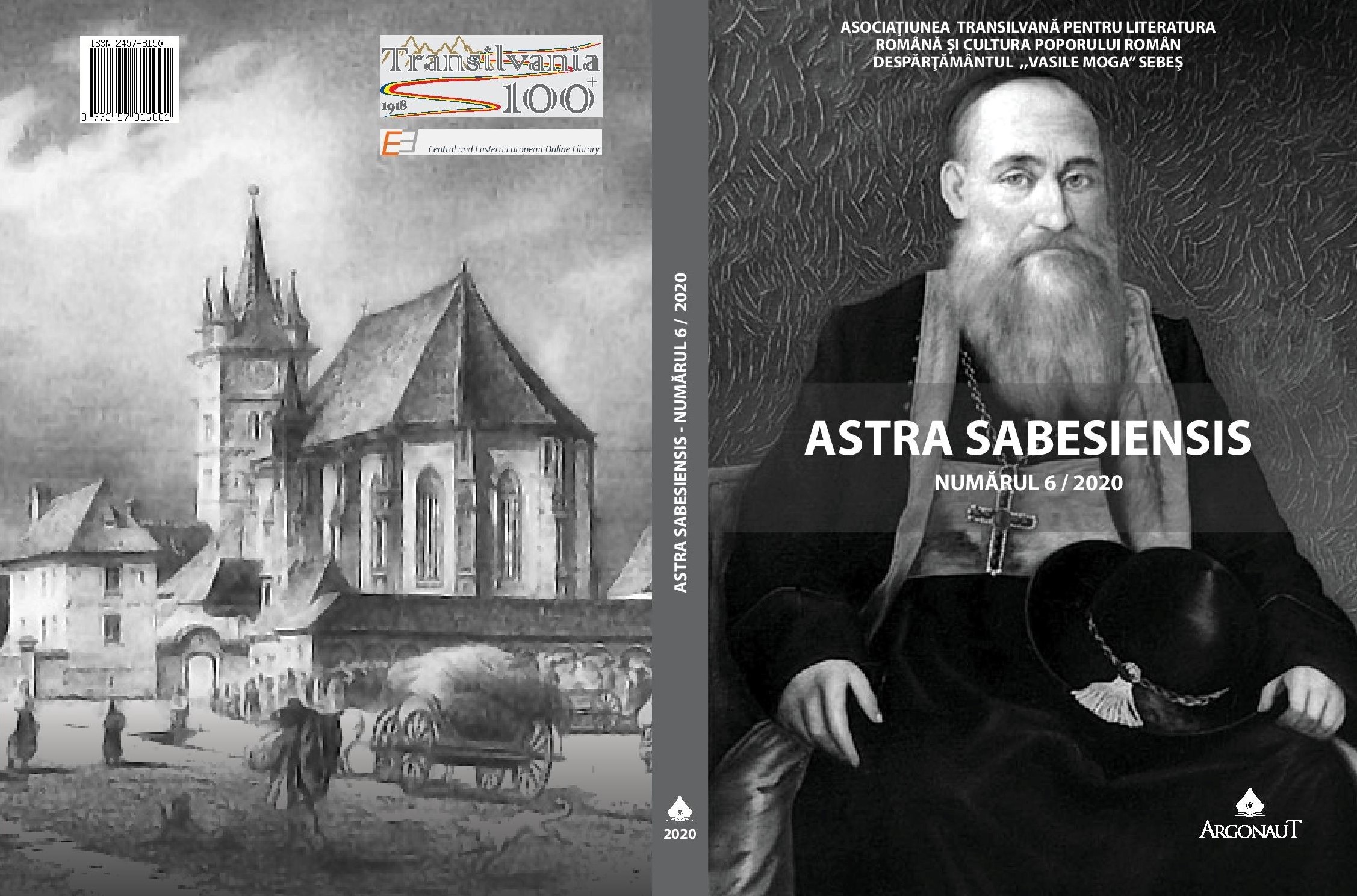 Valentin Ciorbea, Florin Stan (editori), Dobrogea în documente
diplomatice româneşti (1878-1884), Bucureşti, Editura Academiei Oamenilor de Ştiinţă din România, 2019, 165 p. Cover Image