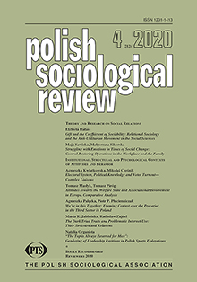 Struggling with Emotions in Times of Social Change:
Control Restoring Operations in the Workplace and the Family Cover Image