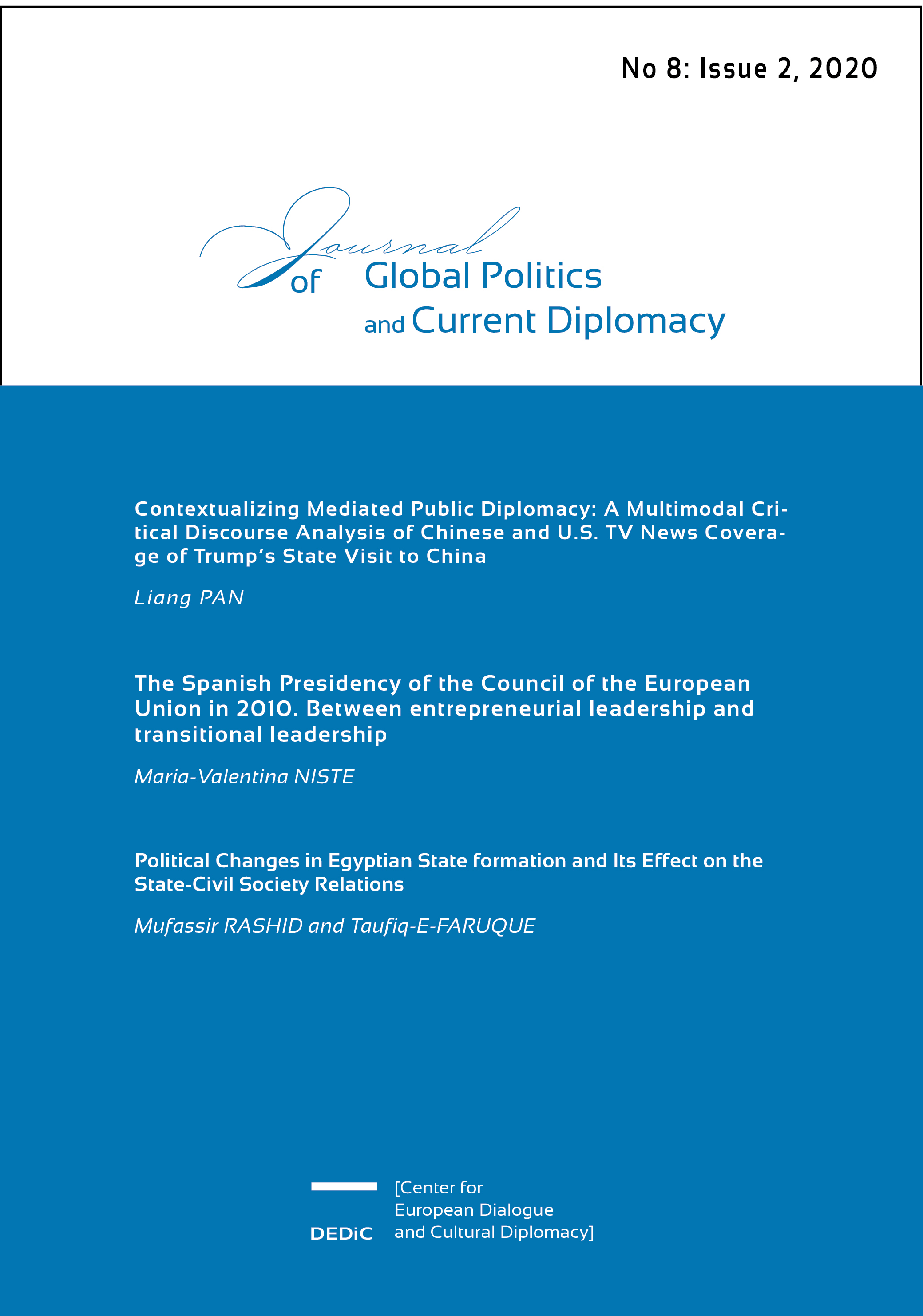 Political Changes in Egyptian State Formation and Its Effect on the State-Civil Society Relations Cover Image