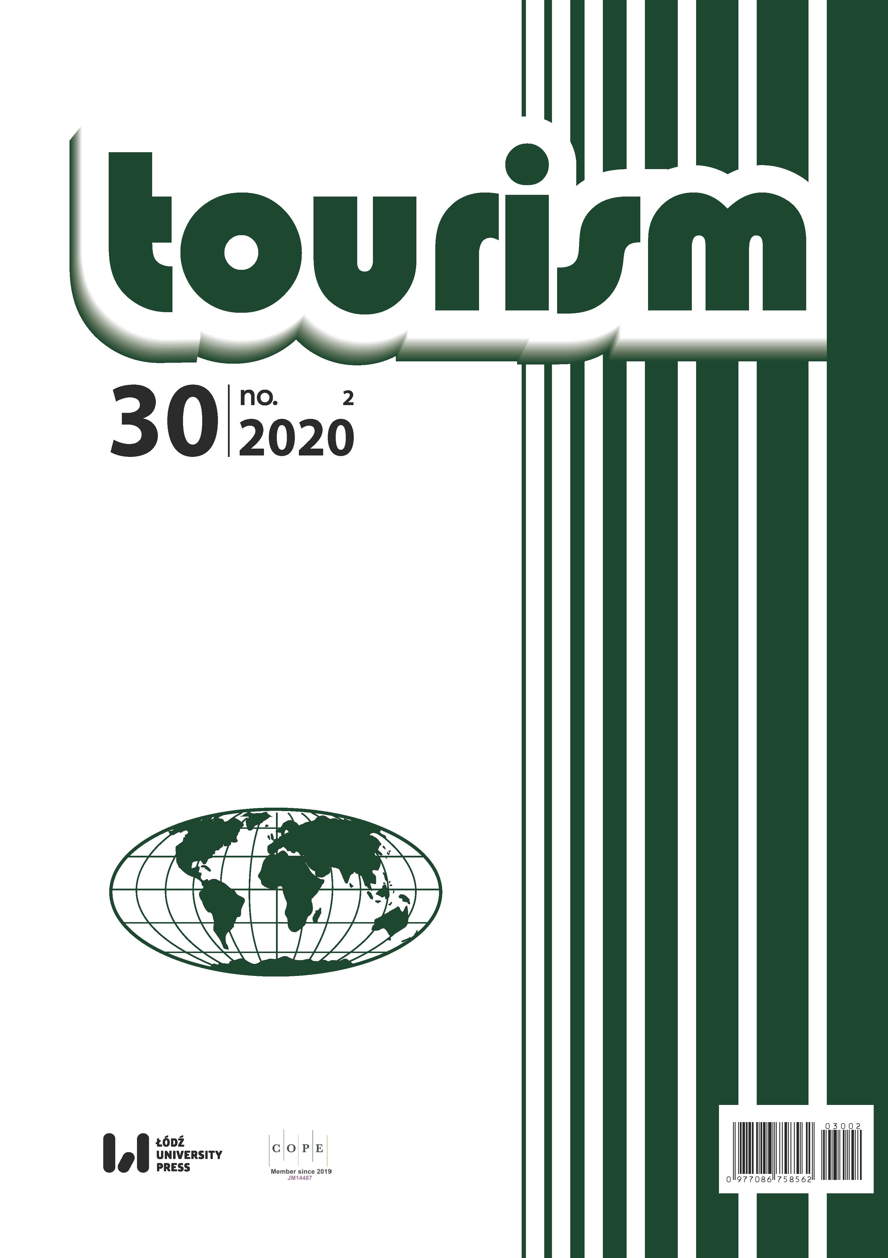 Elżbieta Paradowska M.A. – the secretary and language editor of the “Turyzm/Tourism” journal: 1985-2020 Cover Image