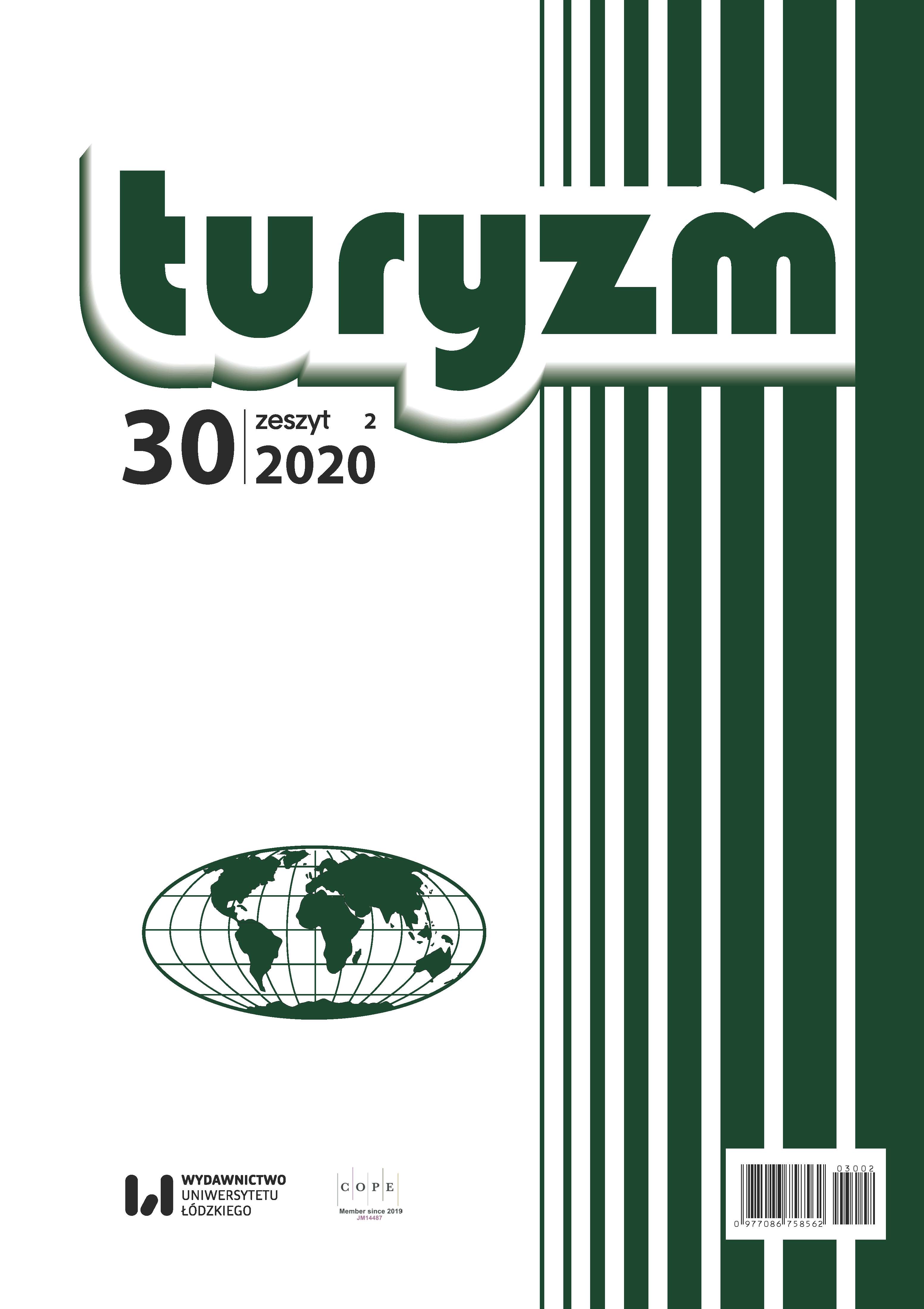 Elżbieta Paradowska M.A. – the secretary and language editor of the “Turyzm/Tourism” journal: 1985-2020 Cover Image