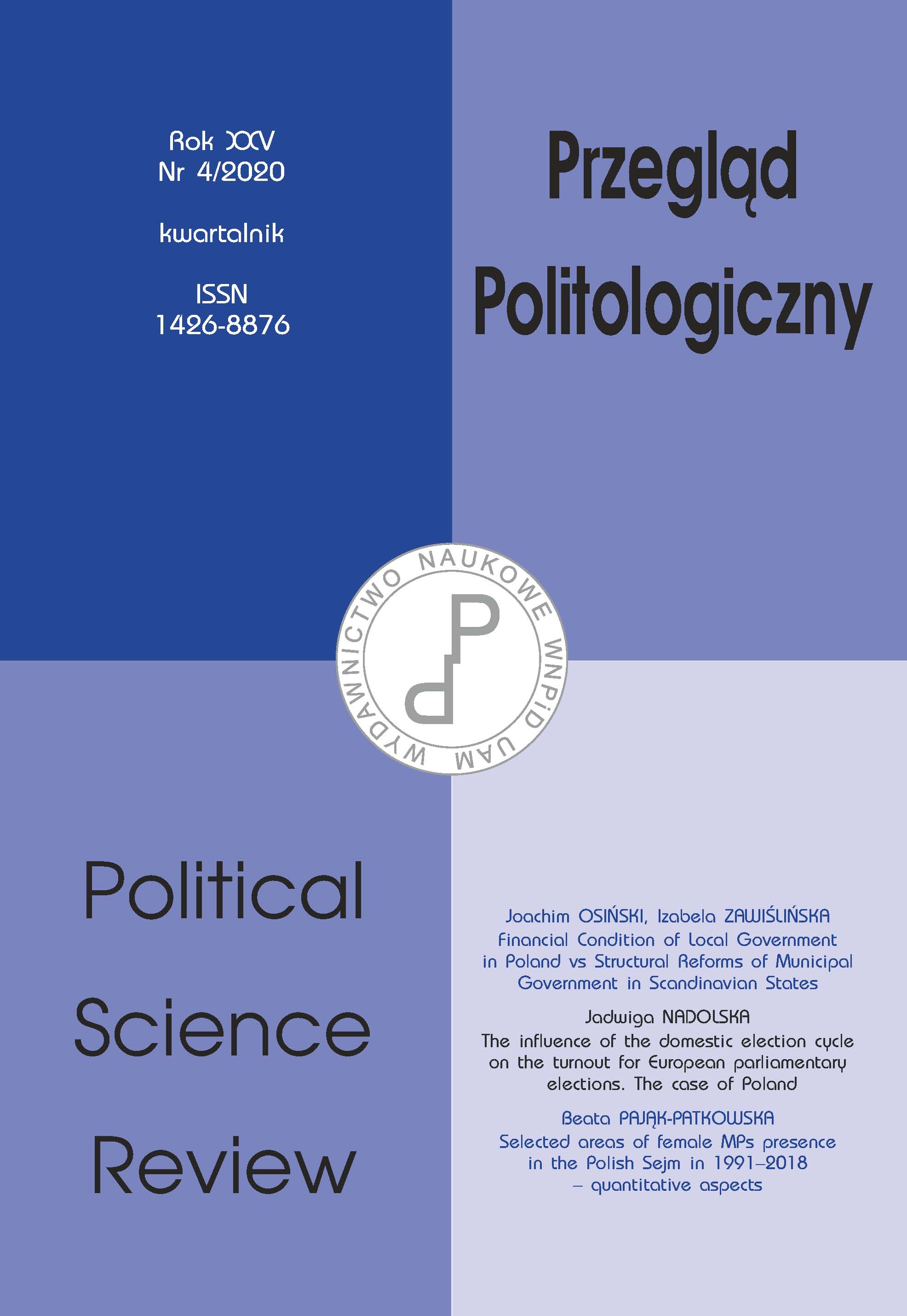 Multi-level Governance of Integration Policy. Role of the Cities. Comparison of Warsaw and Prague