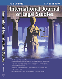LEGAL STATUS OF A DEPUTY – SELECTED ISSUES Cover Image