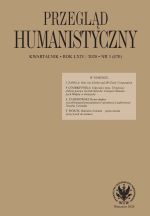 Homo duplex (z problematyki przynależności narodowej i państwowej Josepha Conrada)