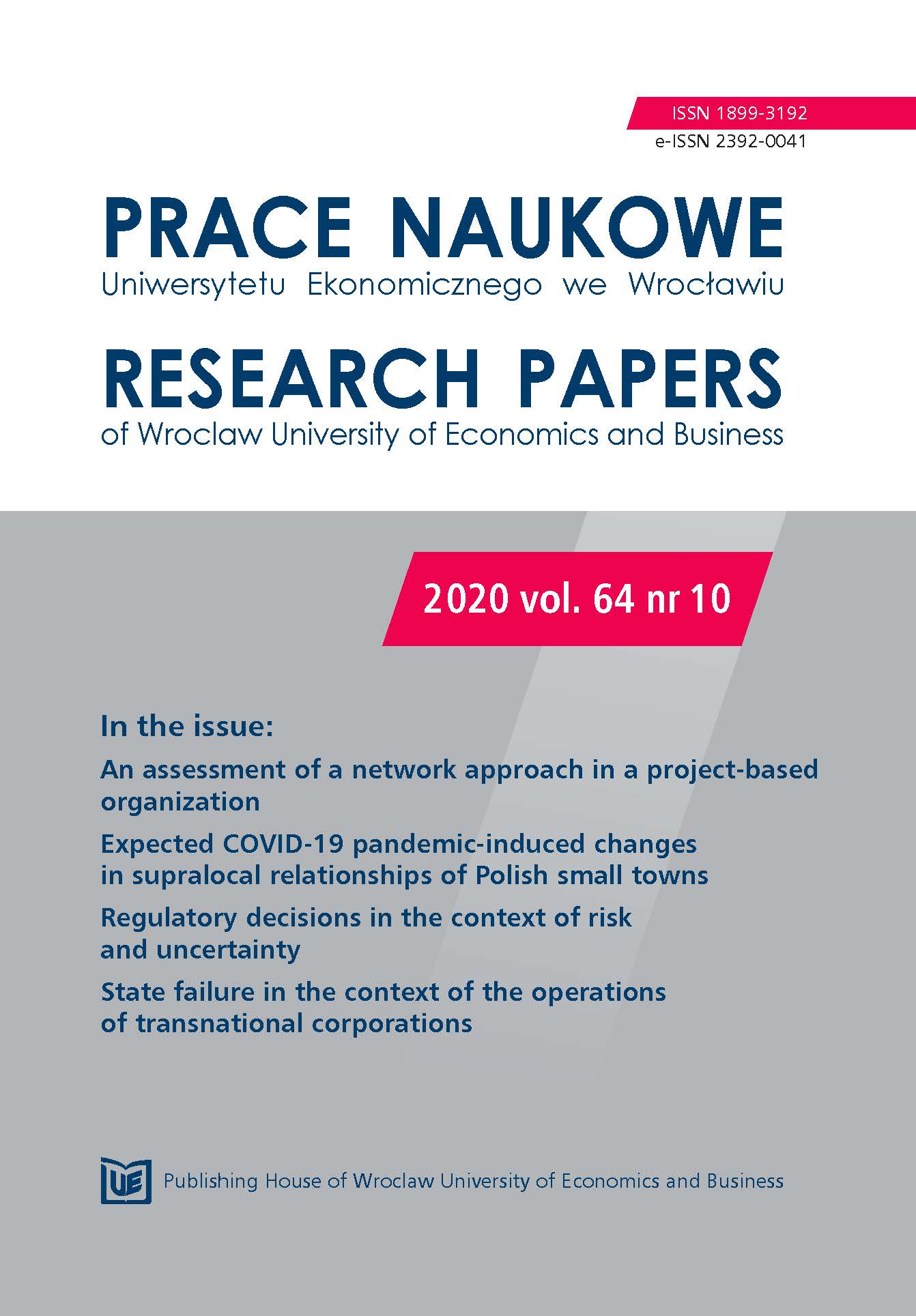 Macroeconomic stability in transition economies as an effect of EU membership in light of a comparative analysis Cover Image