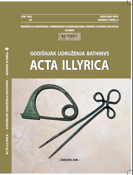 Review of a scientific journal: Godišnjak Udruženja BATHINVS, Acta Illyrica, br. 3, Udruženje za proučavanje i promoviranje ilirskog naslijeđa i drevnih i klasičnih civilizacija “BATHINVS”, broj III, Sarajevo, 2019, 149 str. Cover Image