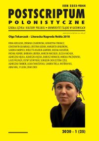 One step before and one step after the Nobel Prize – the reception of Olga Tokarczuk’s work in Ukraine Cover Image