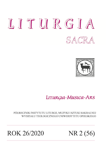 Liturgical conditions for the installation of the altar and tabernaculum in the sacral interior after the Second Vatican Country in the 20th century Cover Image