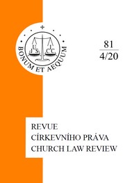 Josef Hyzler and Church Law Society Cover Image