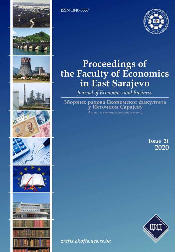 ANALYSIS OF PUBLIC ENTERPRISES IN THE REPUBLIC OF SRPSKA AND ASSESSMENT OF THEIR FINANCIAL RISK Cover Image