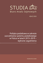 Legal solutions introduced in 2015–2019 in Poland to tighten the VAT system: analysis and assessment of their impact on the state budget revenues, certainty of business transactions and costs of doing business Cover Image