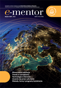 Preparation of Polish enterprises to accept remote work during the COVID-19 pandemic Cover Image