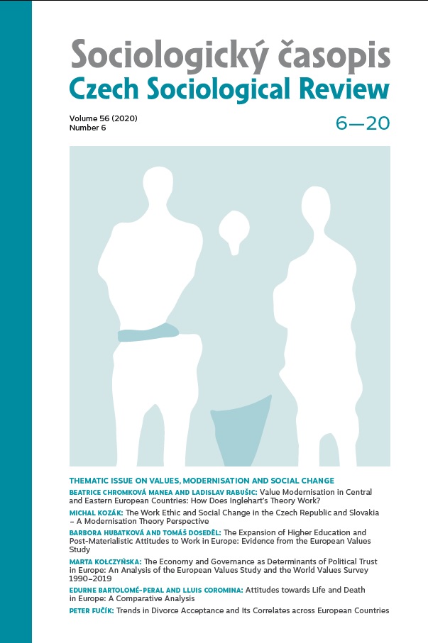 The Expansion of Higher Education and Post-Materialistic Attitudes to Work in Europe: Evidence from the European Values Study Cover Image