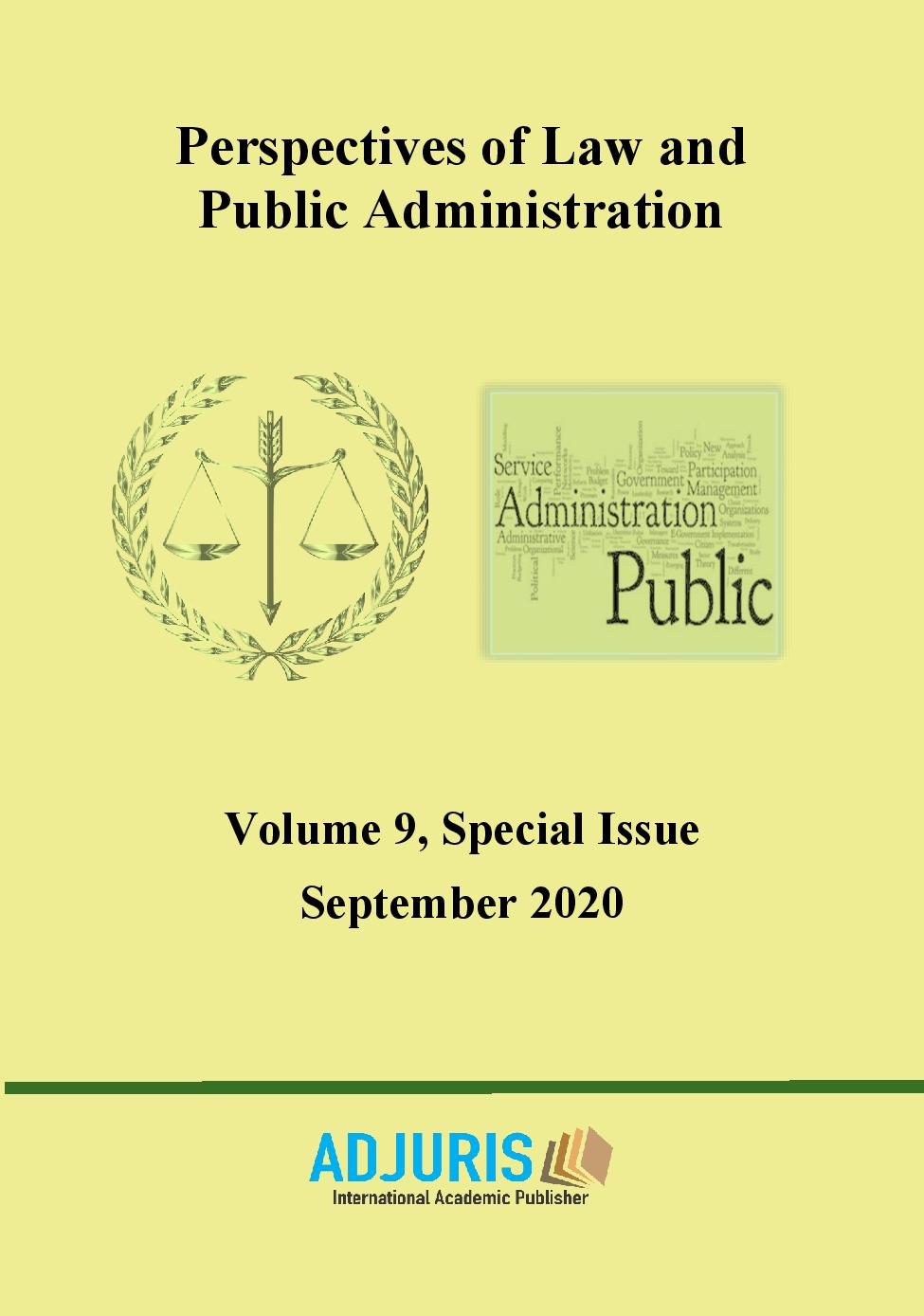 CHALLENGES OF PUBLIC ADMINISTRATION IN KOSOVO IN THE CONTEXT OF EUROPEAN INTEGRATION Cover Image