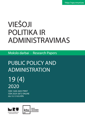 ELECTRONIC FORM OF CITIZENS’ APPEAL AS AN INDICATOR OF DIGITAL TRANSFORMATION OF PUBLIC ADMINISTRATION Cover Image