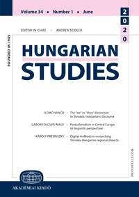 The use of Hungarian as a minority language in municipal offices in Southern Slovakia Cover Image