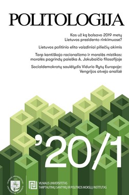 Who voted for Whom in the 2019 Lithuanian Presidential Elections? Cover Image