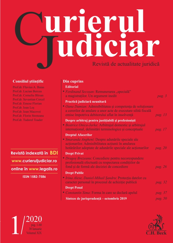 Preliminary decision for resolving legal issues in criminal matters. Legislative inconsistencies and proposal for revision Cover Image