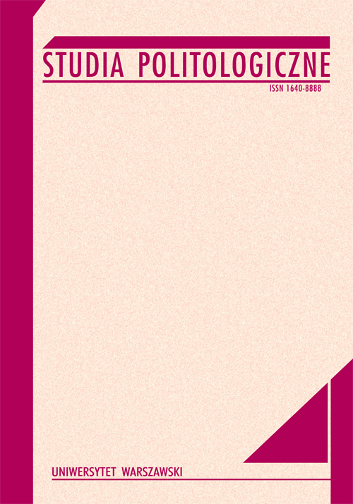 The trajectory of the process
of democratization in Poland
in the light of theory, political praxis
and external evaluation: 1989–2019 Cover Image