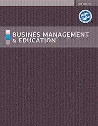 THE ROLE OF ETHICS, TRUST, AND SHARED VALUES IN THE CREATION OF LOYALTY: EMPIRICAL EVIDENCE FROM THE MOROCCAN UNIVERSITY™ Cover Image