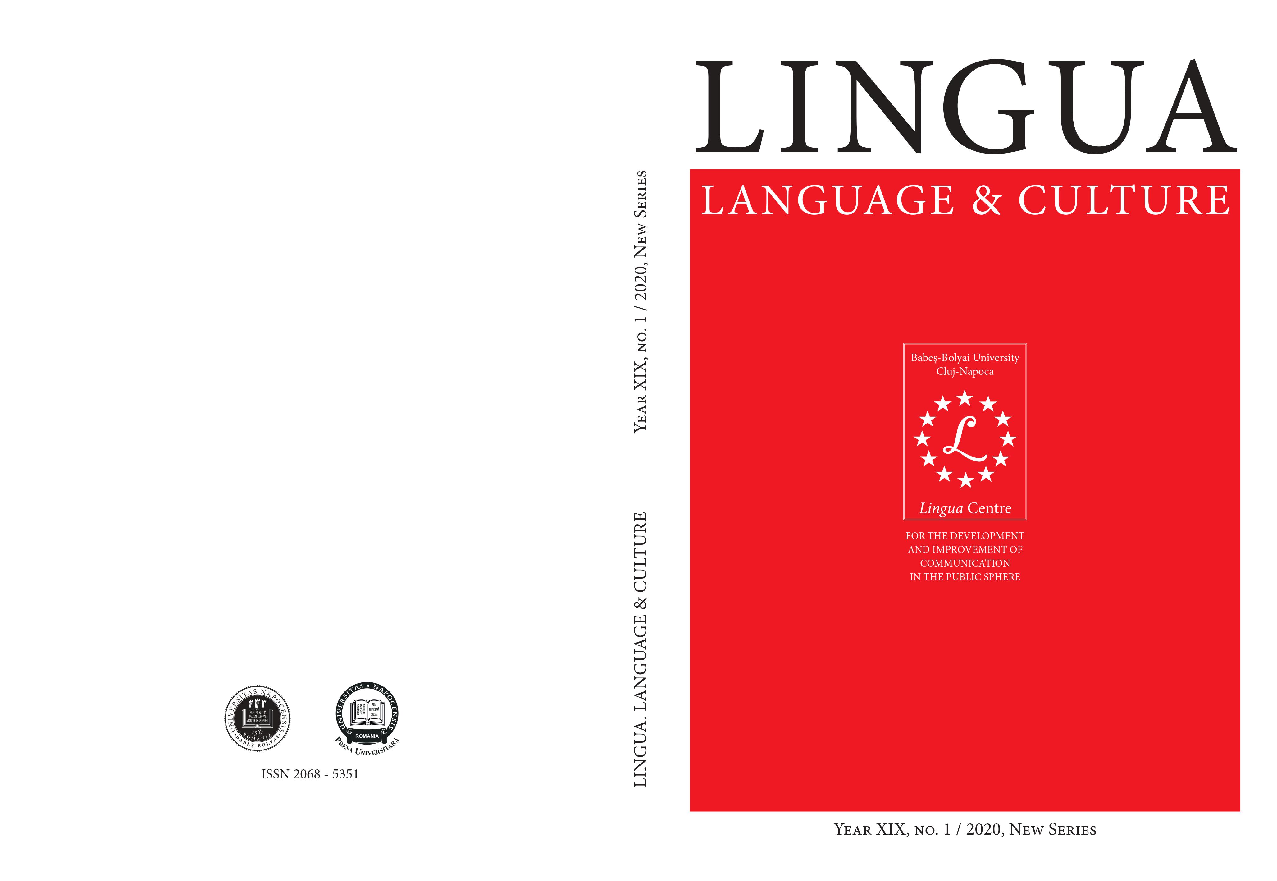 A Sociolinguistic View on the Romanian Young Adults' Language Cover Image