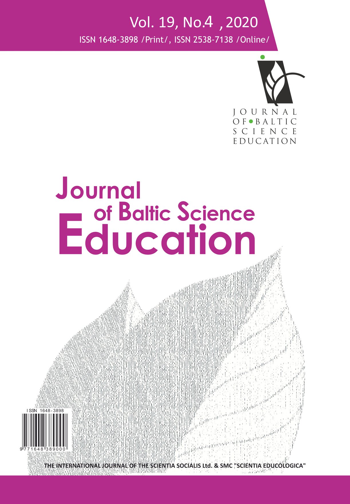 TRENDS AND FOUNDATIONS IN RESEARCH ON STUDENTS’ CONCEPTUAL UNDERSTANDING IN SCIENCE EDUCATION: A METHOD BASED ON THE STRUCTURAL TOPIC MODEL Cover Image