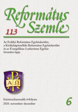 A general Analysis of the Hymns of the Hungarian Reformed Hymnbook Cover Image