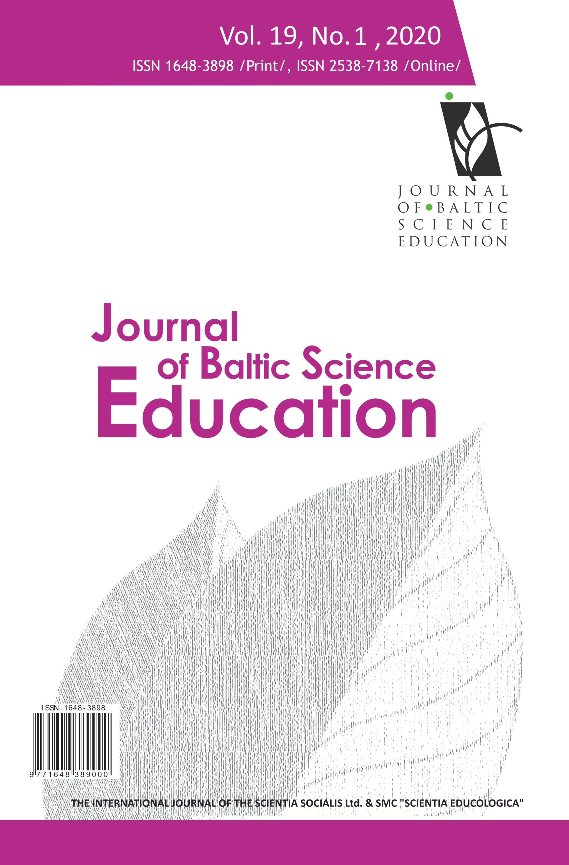 INFLUENCE OF FORMATIVE ASSESSMENT CLASSROOM TECHNIQUES (FACTs) ON STUDENT’S OUTCOMES IN CHEMISTRY AT SECONDARY SCHOOL Cover Image