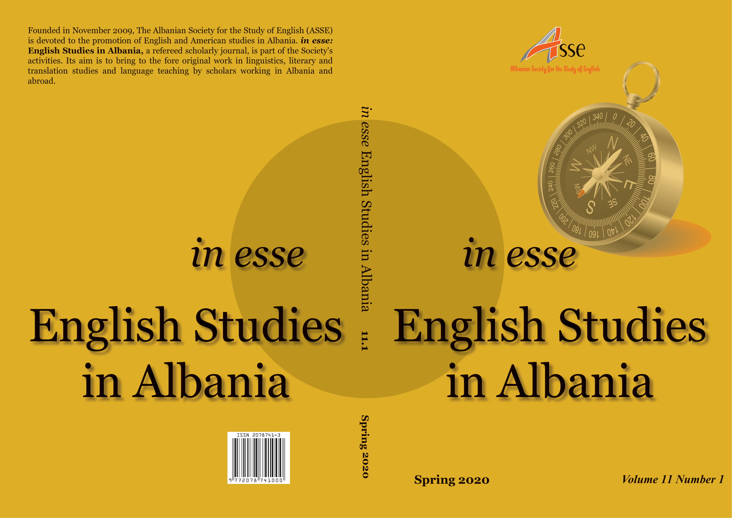 The morphological behaviour of borrowings in Albanian colloquial speech and slang language Cover Image