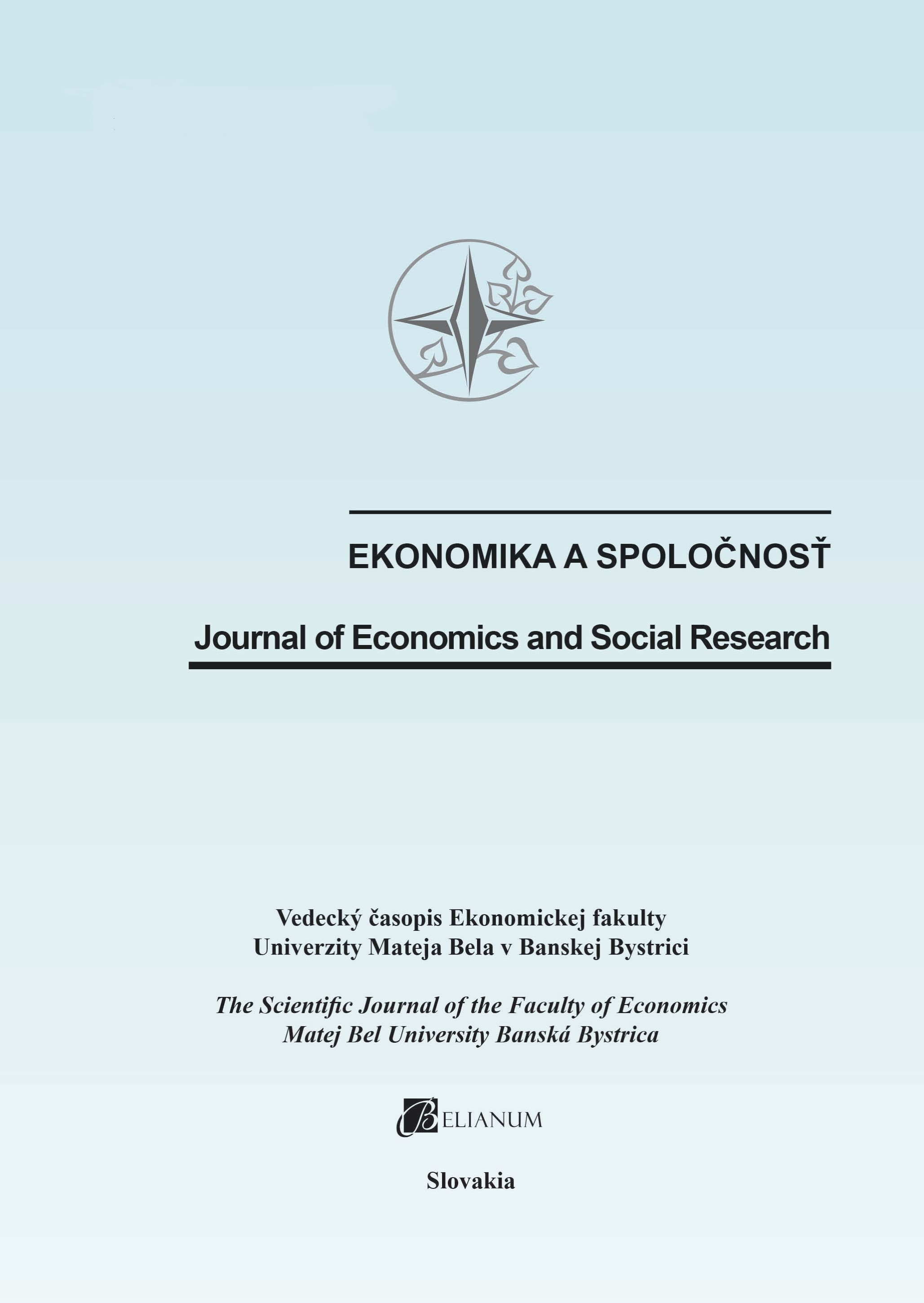 Measurement of Subjective Well-Being of employees by Time Use Survey Methodology – Experiences from Slovakia Cover Image