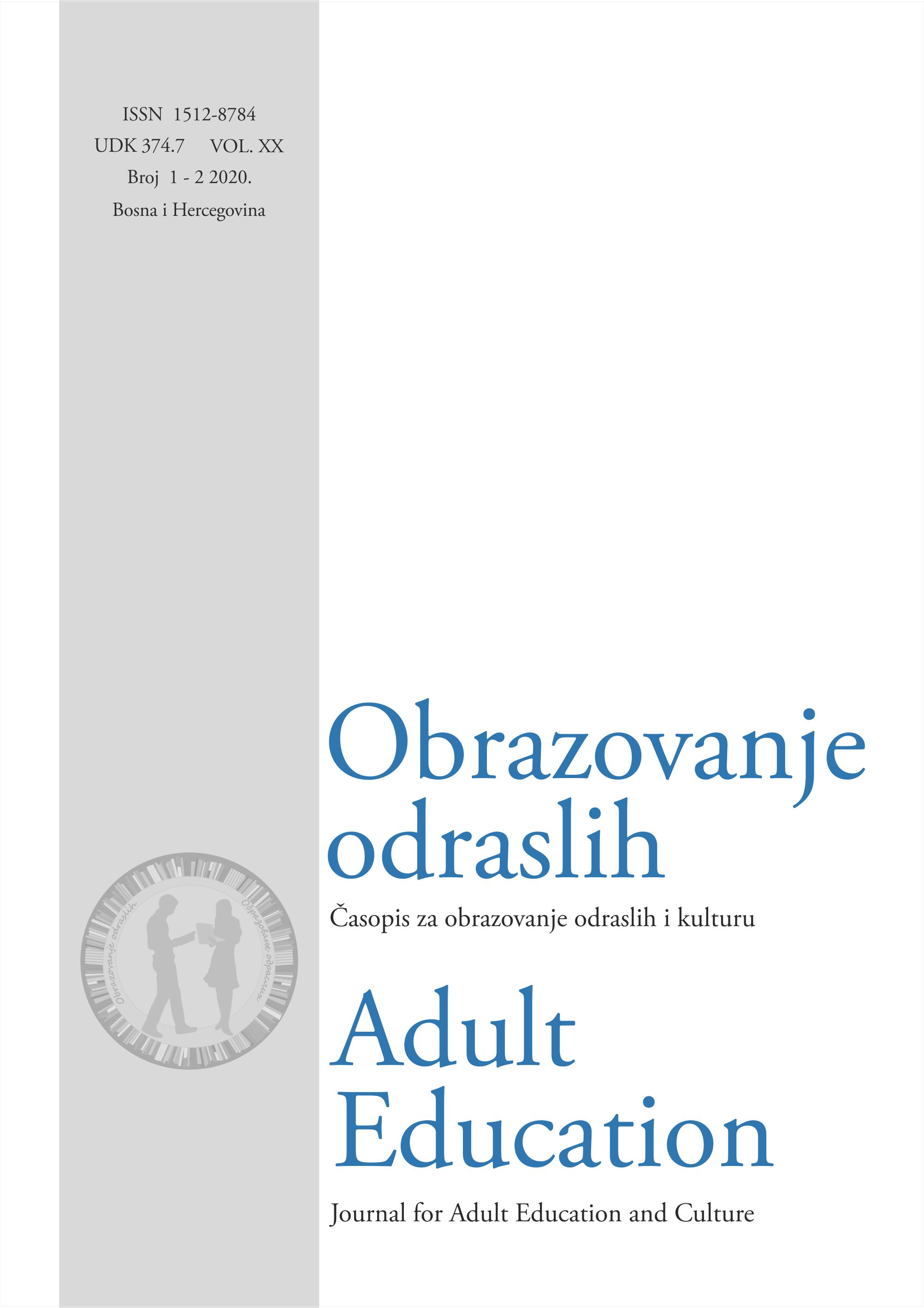 Teacher Training as Contribution to Strengthening Capacities for Development of Elementary Adult Education in Bosnia and Herzegovina Cover Image