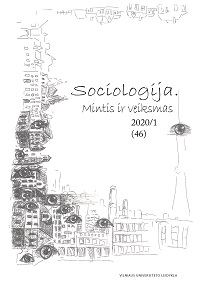 1970–1984 metais gimusiųjų kohortos kohabitacijos virsmas santuoka ir iširimas Lietuvoje