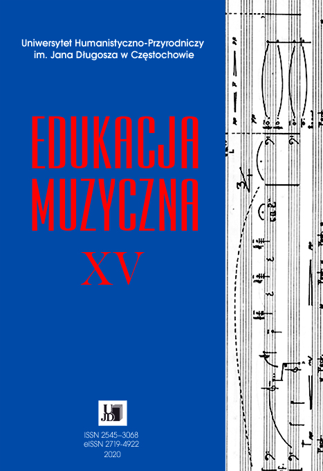 Music Education from the Perspective of “Wiadomości Muzyczne” (1925–1926) Cover Image