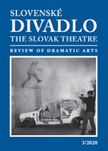 WHERE IS THE SPEECH THAT MATTERS? ON THE SILENCE OF THE CZECH THEATRE PROFESSIONALS IN A CRISIS