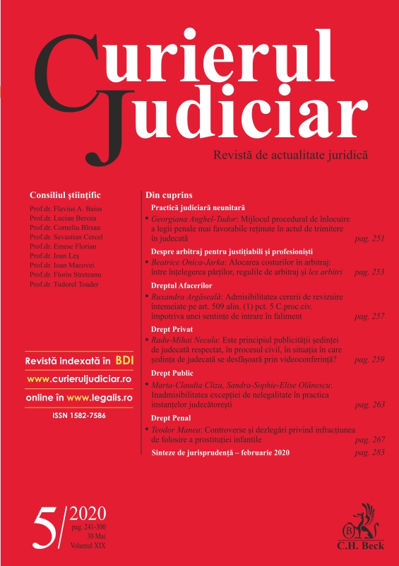 Allocations of arbitration costs in between the parties agreement, arbitration rules and lex arbitri Cover Image