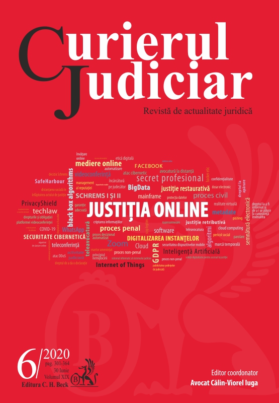 The video conference according to the German Code of Civil Procedure Cover Image