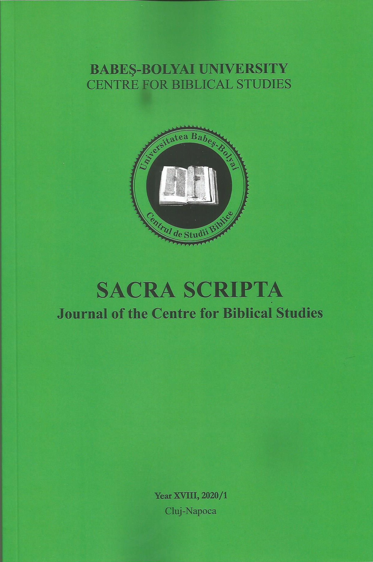 "SEE, THE MAN HAS BECOME LIKE ONE OF US, KNOWING GOOD AND EVIL." GEN 3:22 AS IRONY? Cover Image