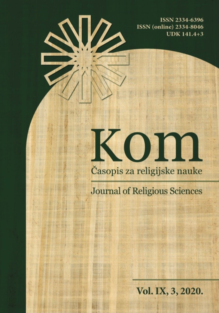 Mistička teologija u šiizmu: beleške o Sajidu Hajdaru Amoliju i njegovoj knjizi Džami al asrar va manba al anvar Cover Image